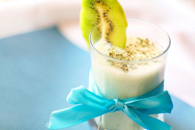 kefir koktel